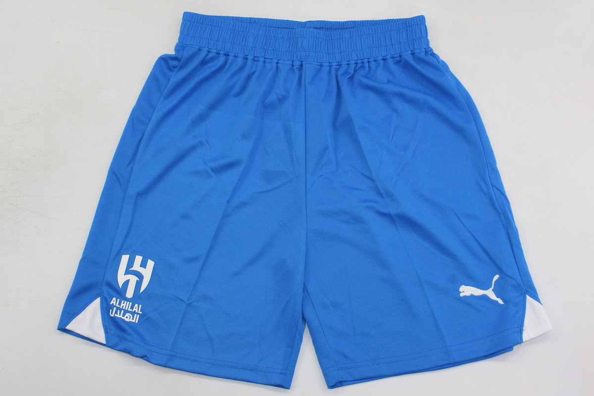 AAA Quality Al-Hilal 23/24 Home Soccer Shorts
